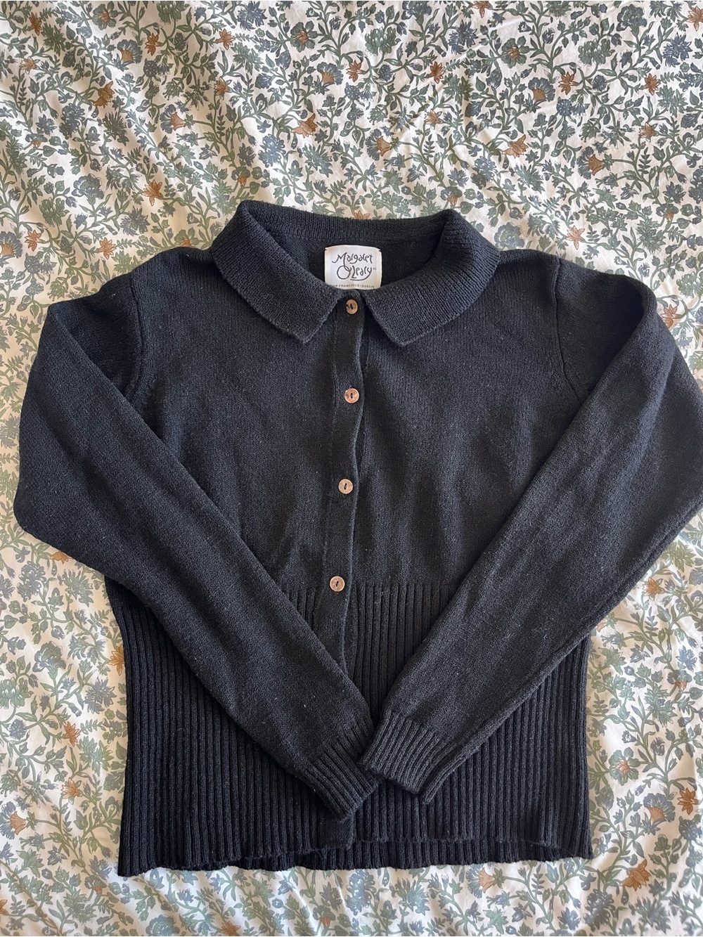 Vintage Margaret O'Leary cardigan Sweater sz small
